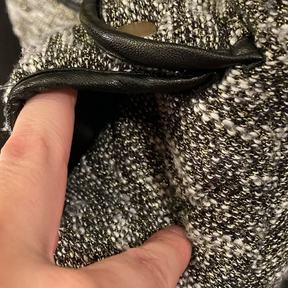 Tweed Puffer Vest